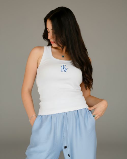 Plein De Vie Tank top-White-M