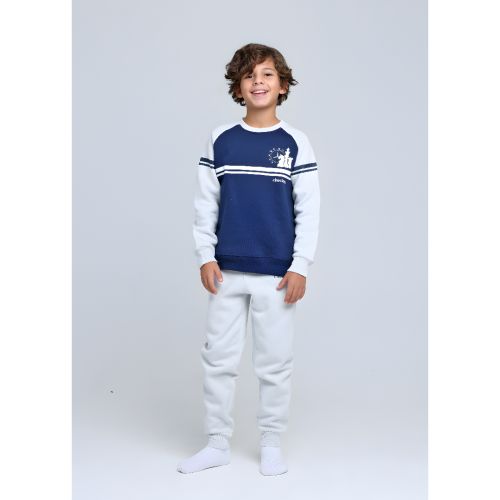 Checkmate Round Pajamas Set-10 yrs