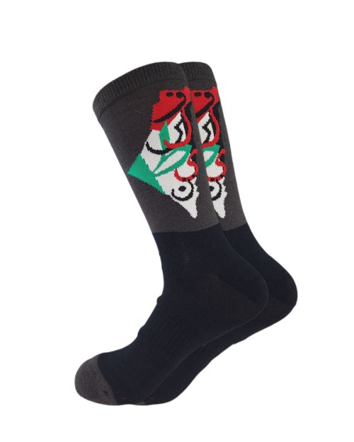 Long Socks Liner Heel and Toe Casual Style MultiColoure