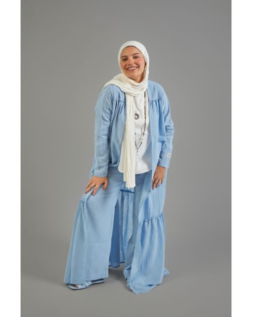 Rehana Set For Women-baby blue-M