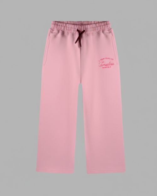 Wide-leg Sweatpants-Pink-4 yrs
