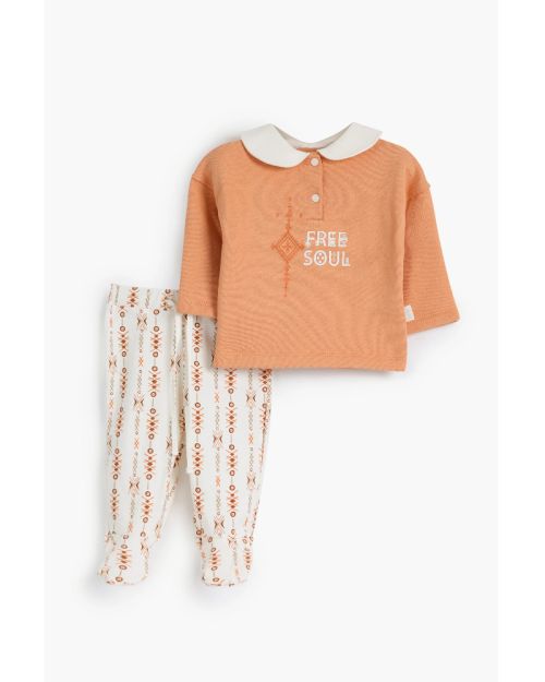 Ethanic Rouned Printed Set