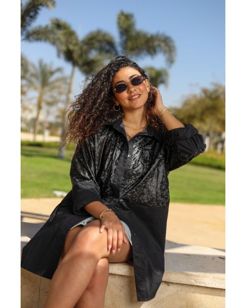 Duo-Tone Statement Shirt