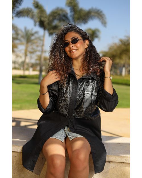 Duo-Tone Statement Shirt