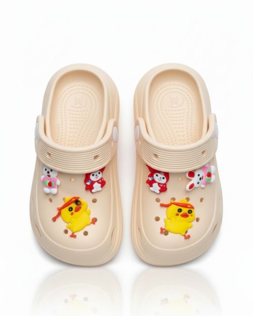Kiddo Comfort Slipper-Beige