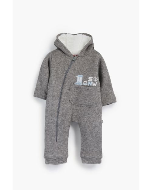 Snow day Hooded Romper