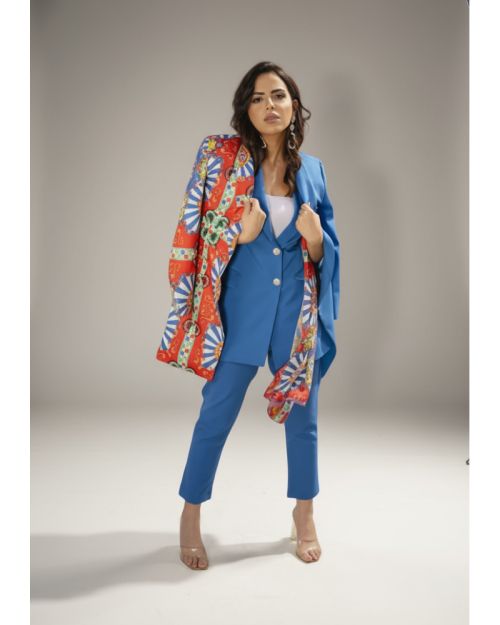 Royal Blue Pants-Royal Blue-S