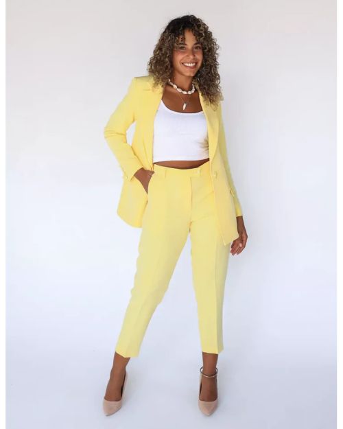 Sun Flower Slim Pants