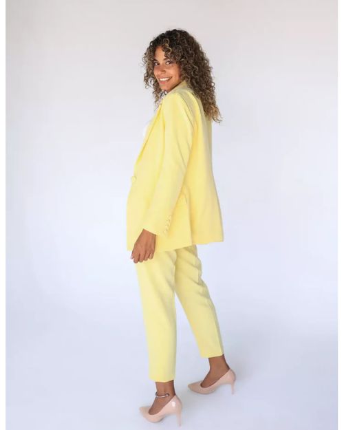 Sun Flower Slim Pants-M