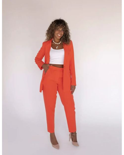 Tangerine Slim Pants