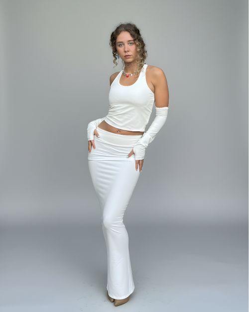 bodysculpt top  scrunchie