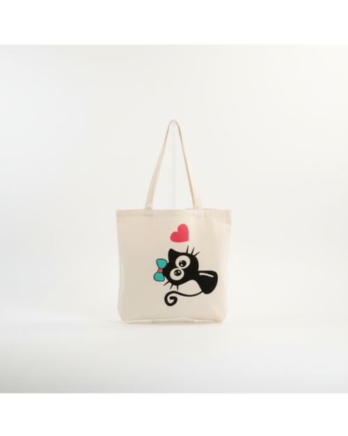 Tote Bag With Pocket And Handle