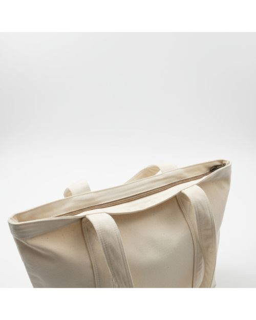 Tote Bag With Pocket And Handle