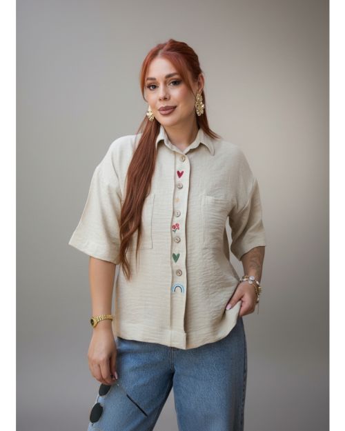 Embroidered  Shirt