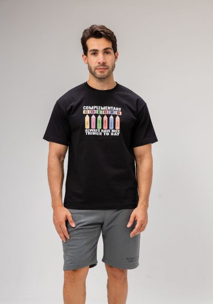 Men Basic Half Sleeves T-Shirt Casual Style With Simple Design