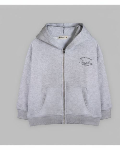 Full-Zip Jacket-Gray-4 yrs