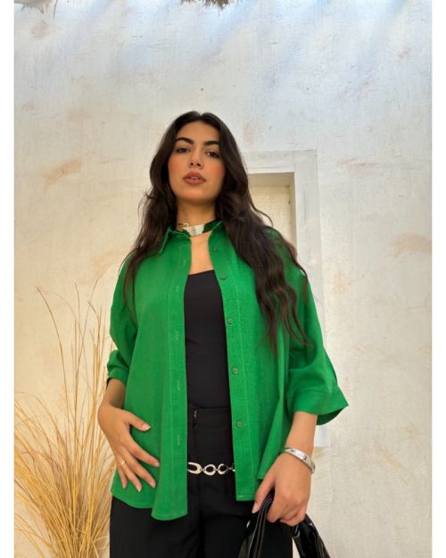 Linen oversized Chemise