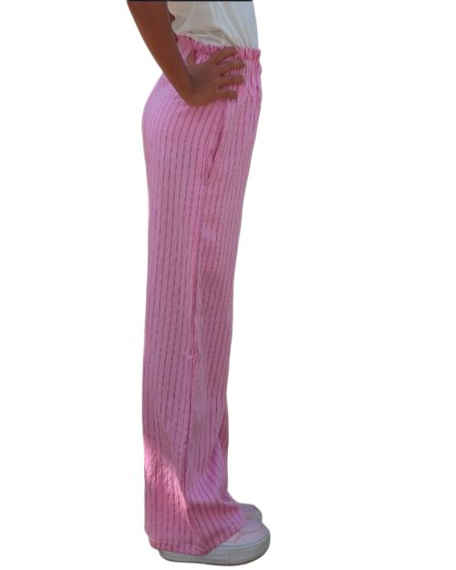 Looly set-Pink stripped -6 yrs