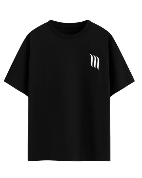 Unisex I'm not perfect Black Tee