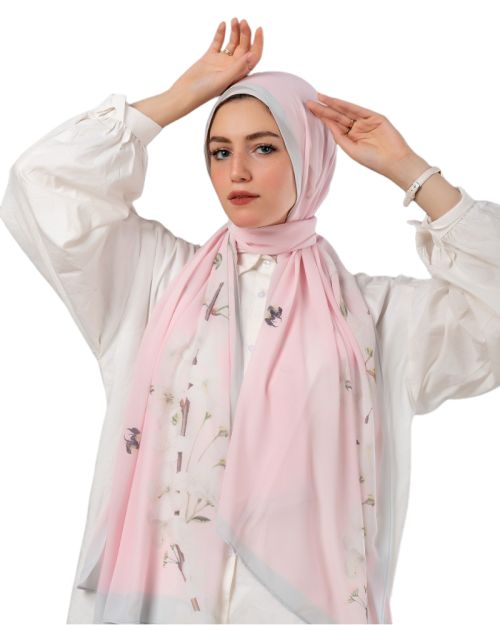 pastel flower Scarve For Women