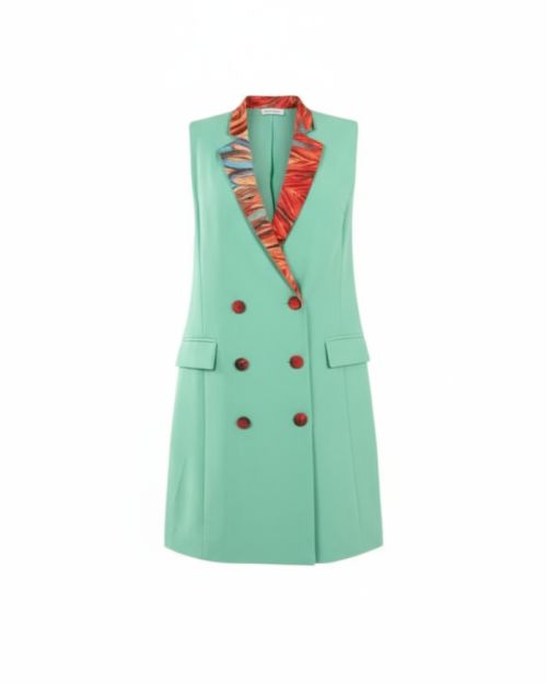 Green Vest Dress