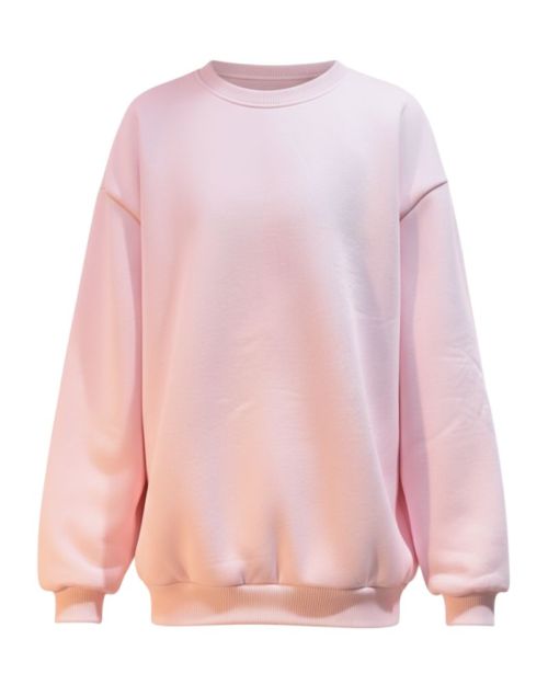 Floral sweater pink-M