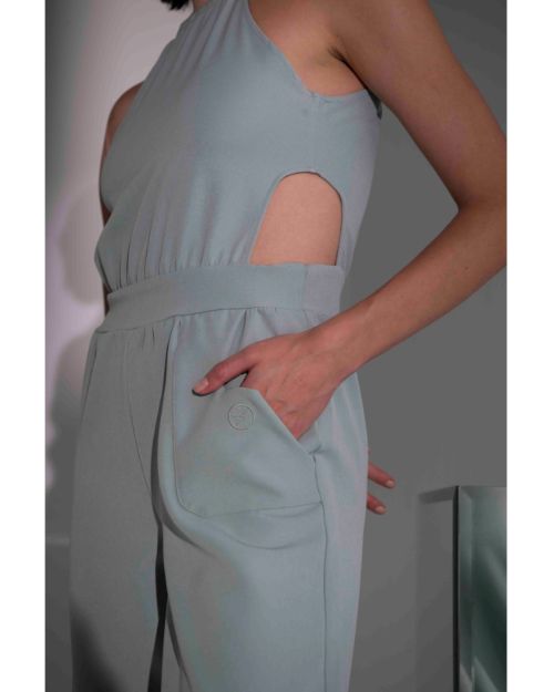  FARRAH CUTOUT   JUMPSUIT
