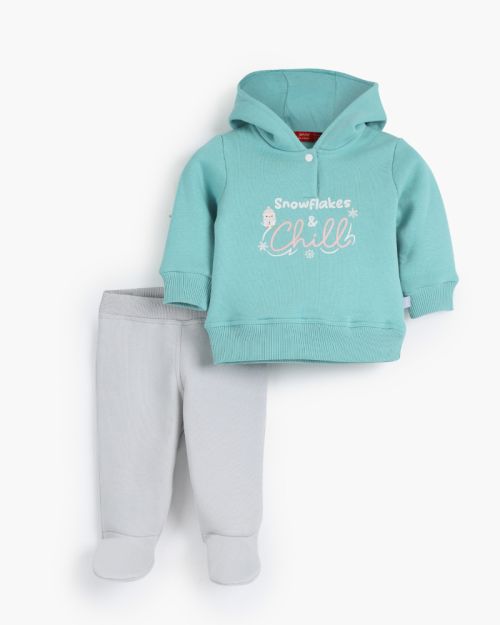 Hooded Set-0-3 mth