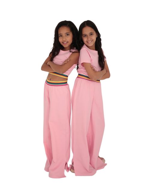 Sleeves set-Pink-6 yrs