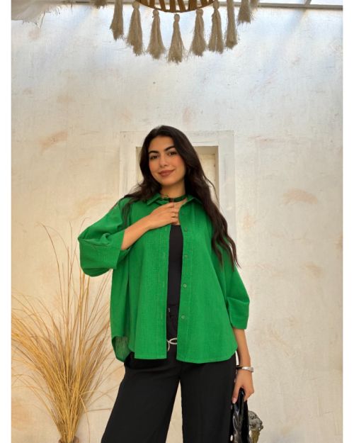 Linen oversized Chemise
