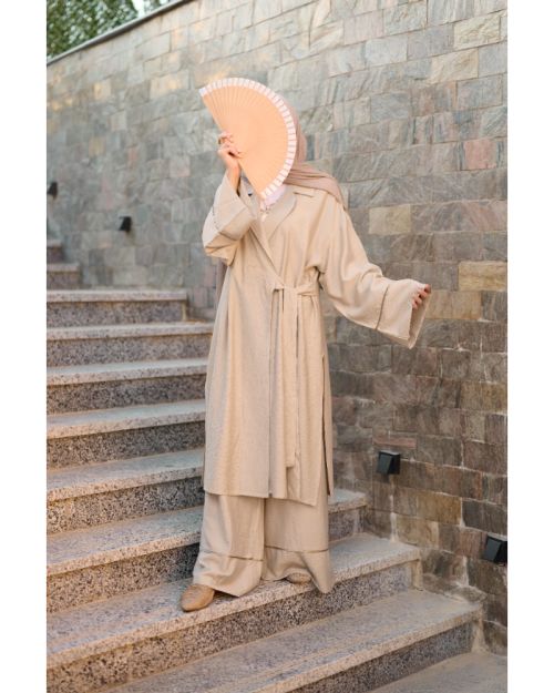 Elegant Linen Dress – Linen