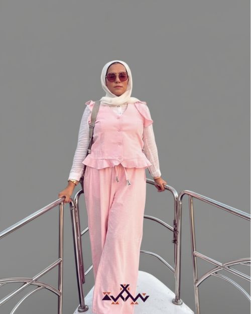 Nyllya ballerina waist coat -Dusty Rose-S/M