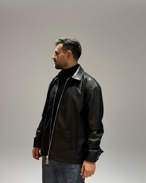 Urban Leather Jacket Men