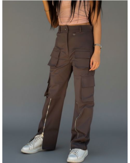 Pockets Pants Dark Grey