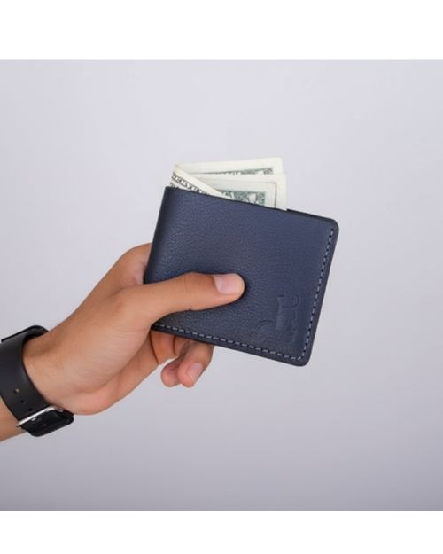 Genuine Leather Wallet -Black