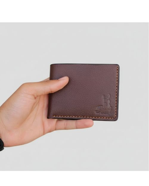Genuine Leather Wallet -Brown