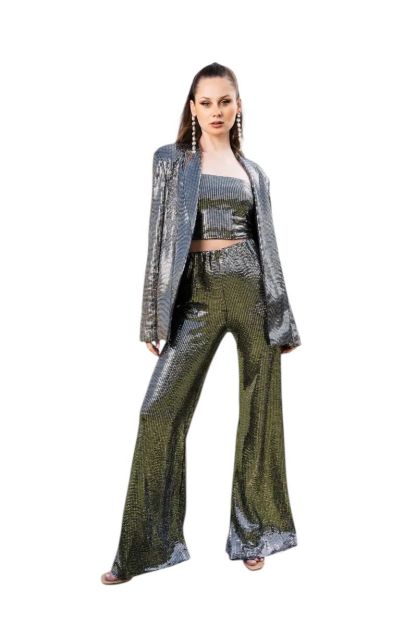 Shiny Tinsel Pants