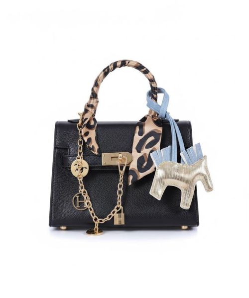 Top Handle Bag -Black