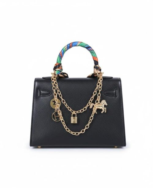 Top Handle Bag -Black