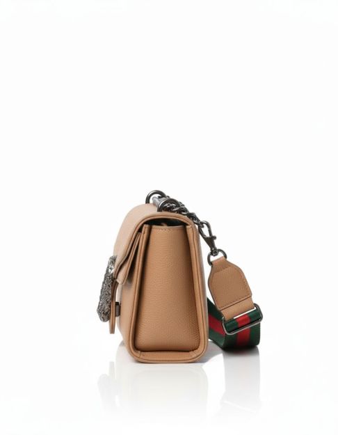 Serpent Shoulder / Crossbody Bag-cafe