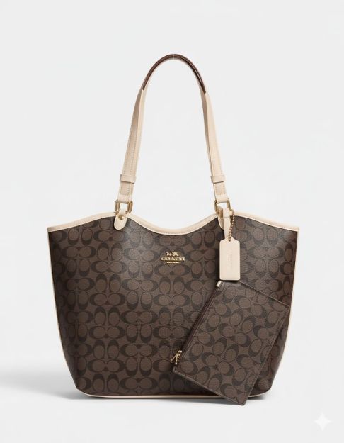 Everyday Tote Bag-Beige