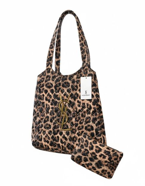 YSL Quilted Shoulder Bag-Tiger