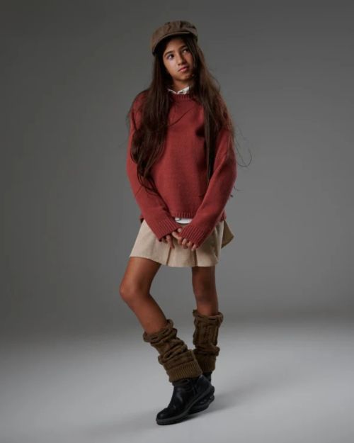 بولوفر أطفال ناعم كلاسيكي