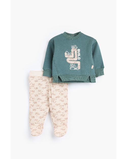 Work zone Rouned Printed Set
