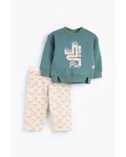 Work zone Rouned Printed Set