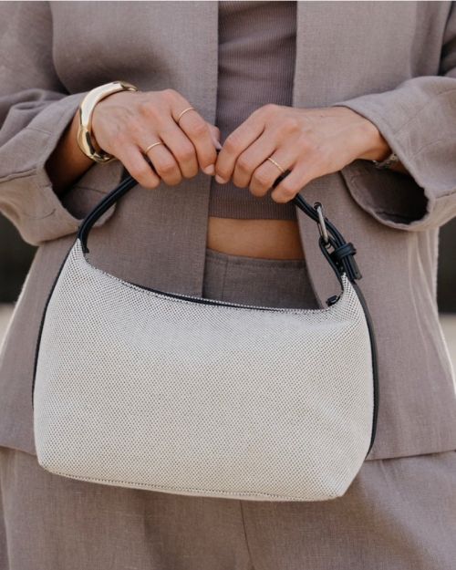 Bucket Bag black&white