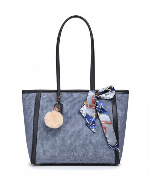 Blue Tote Bag