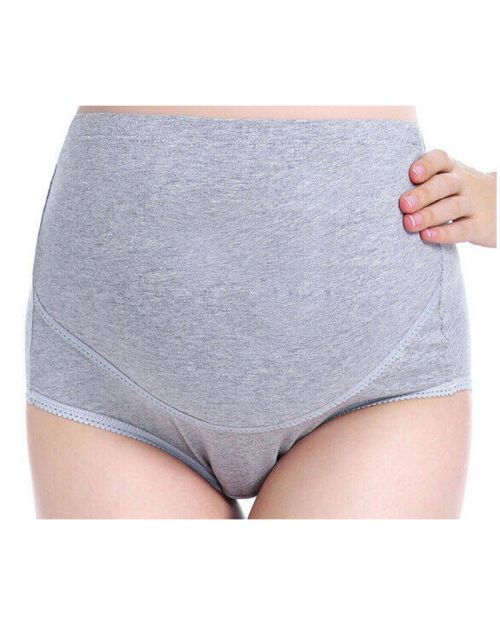 Cotton Panty-Gray-L