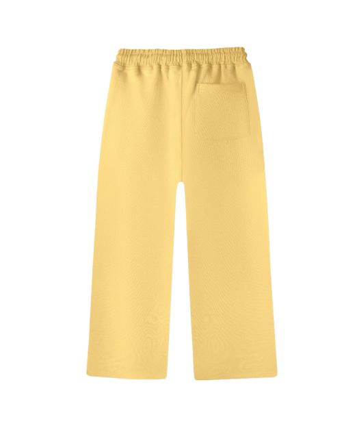 Wide-leg Sweatpants-Yellow-4 yrs