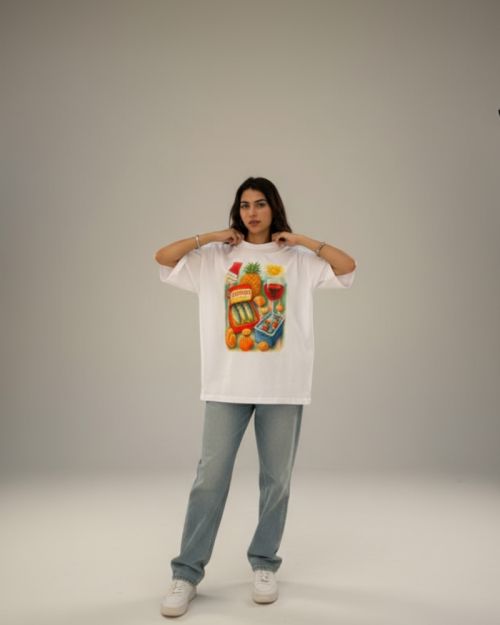 Sardines Oversized T-shirt